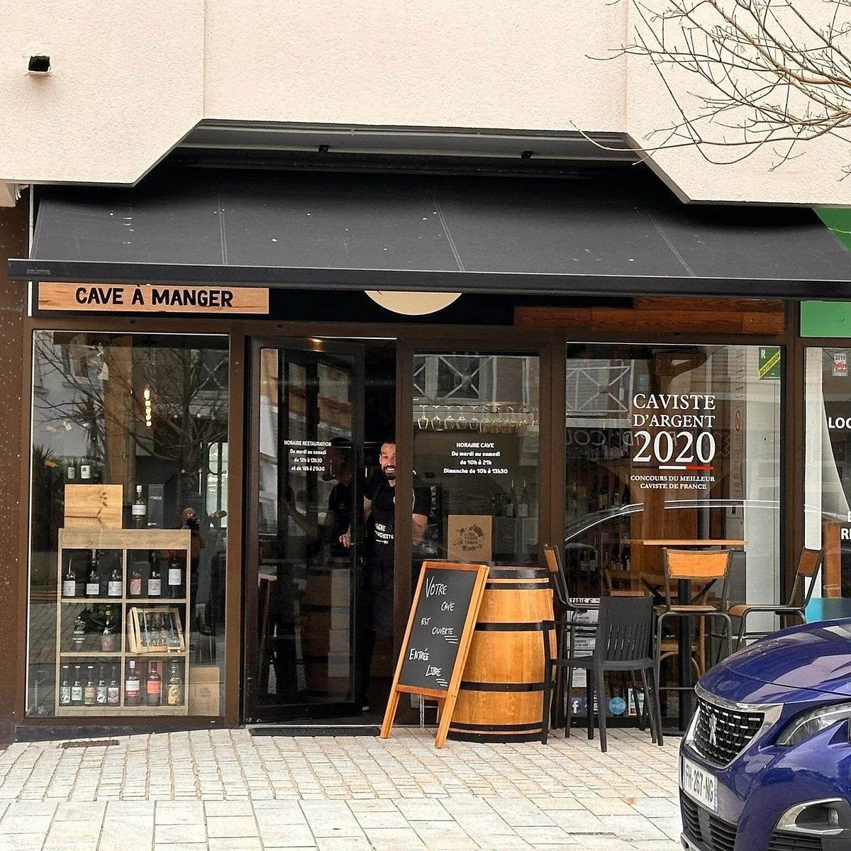 Façade en pierre de la Crêperie de Keroman à Piriac-sur-Mer